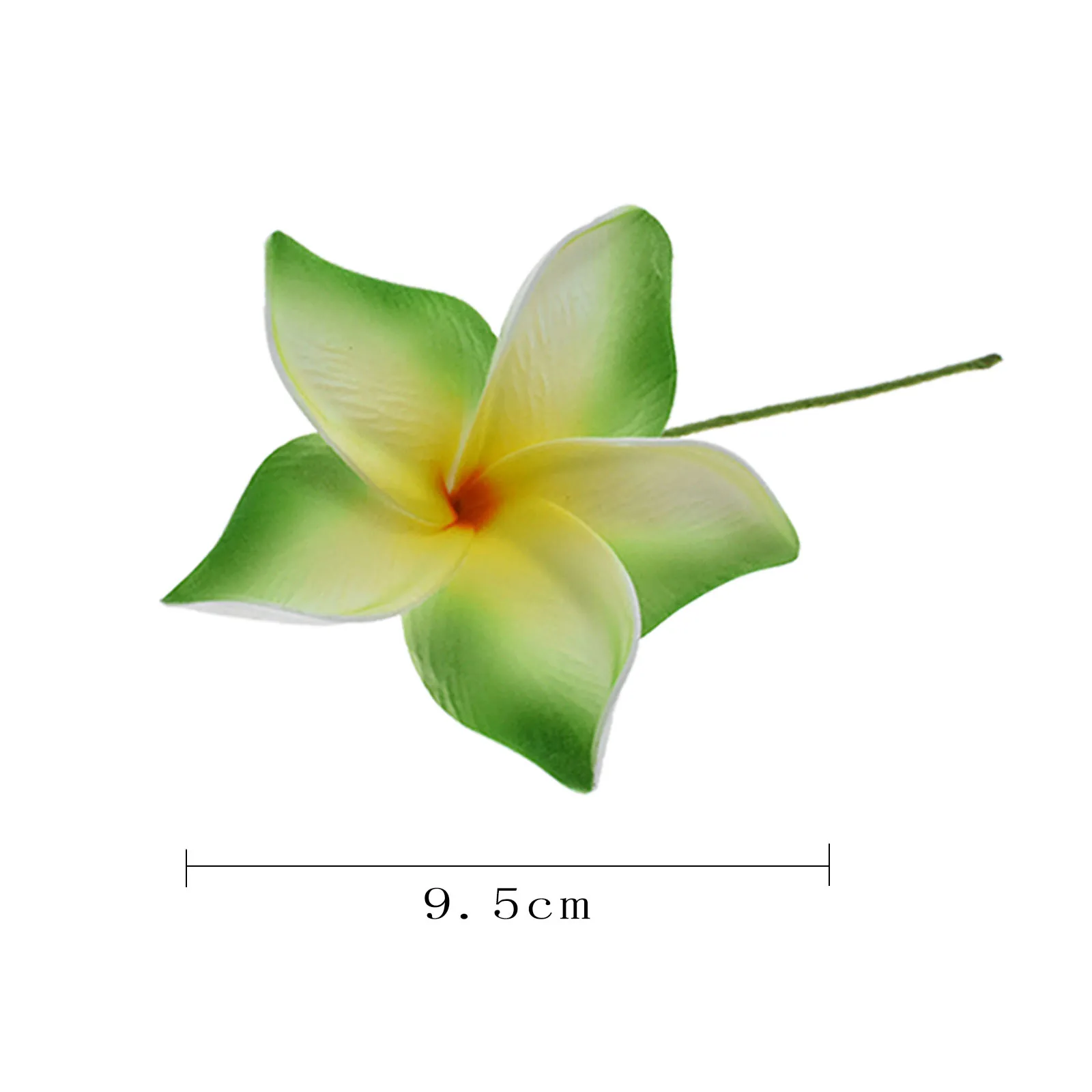 Hawaiianische Plumeria-Blumen Aus Schaumstoff Als Haarspangen – Set Mit 4 Stück In Weiß & Rosa, Je 7cm