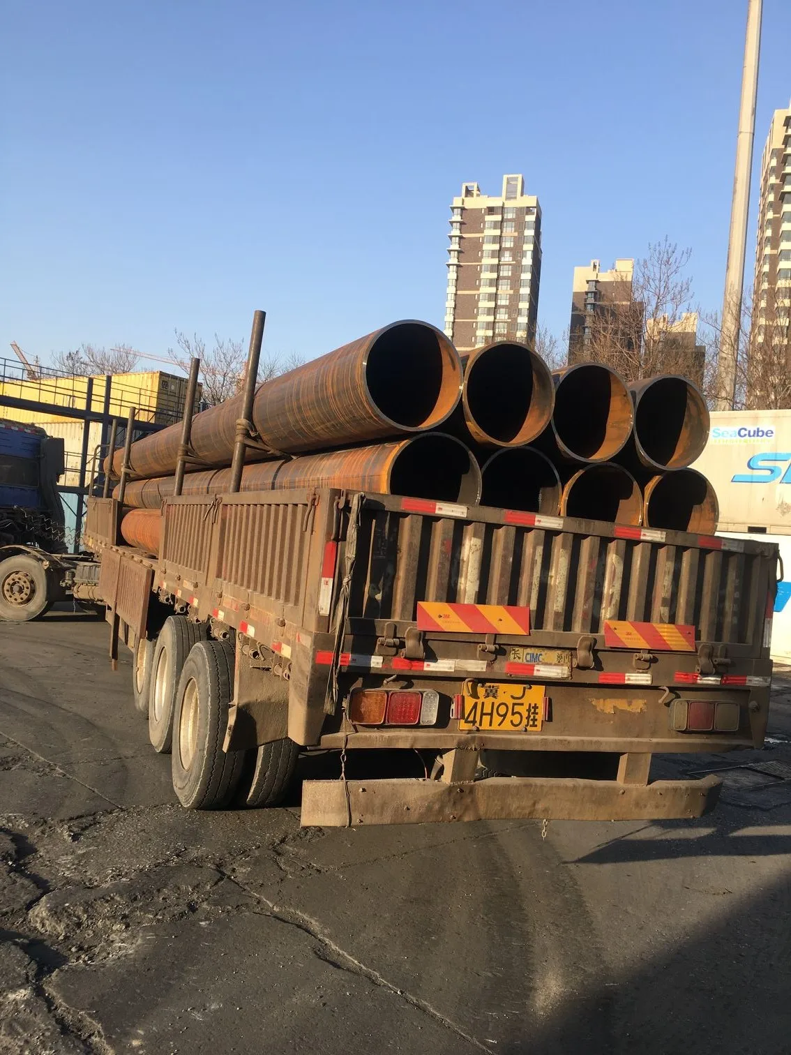 jis g3452用于低压流体运输的erw黑碳焊接钢管