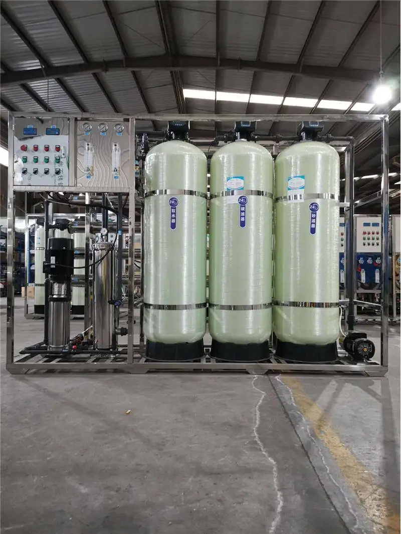 Large Commercial RO Reverse Osmosis Water Purification System Deionized ...