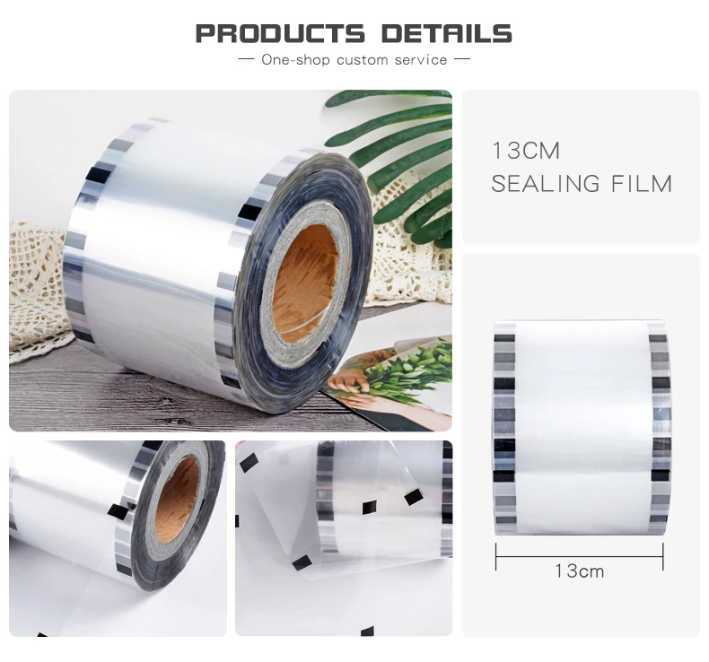 Custom Printed Bubble Tea Film 90mm 95mm 98mm Disposable Plastic Cup ...