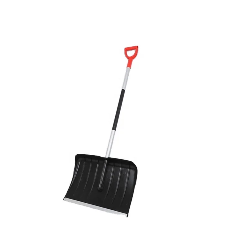 Aluminum Long Handle Snow Shovel Plastic Blade Buy Plastic Blade Snow