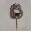 Glitter Silver Wall Decor Metal Bear Cloth Rack Towel Door Single Hanging Peg Hat Coat Hook