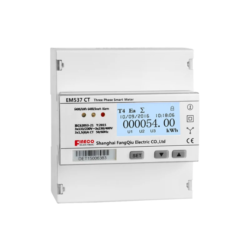 Compteur d/énergie monophas/é compteur /électrique monophas/é sur rail DIN affichage num/érique LCD Consommation /électrique d/électricit/é sur rail DIN monophas/é Wattm/ètre compteur d/&eacu