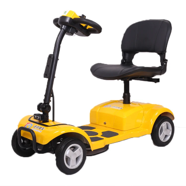 Automatic Removable Battery Handicapped Foldable Four Wheels Electric