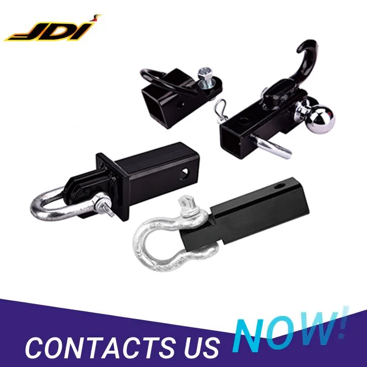 Jd3082 Orange Aluminum Tow Bar Shackle Receiver Shackle Hitch Receiver