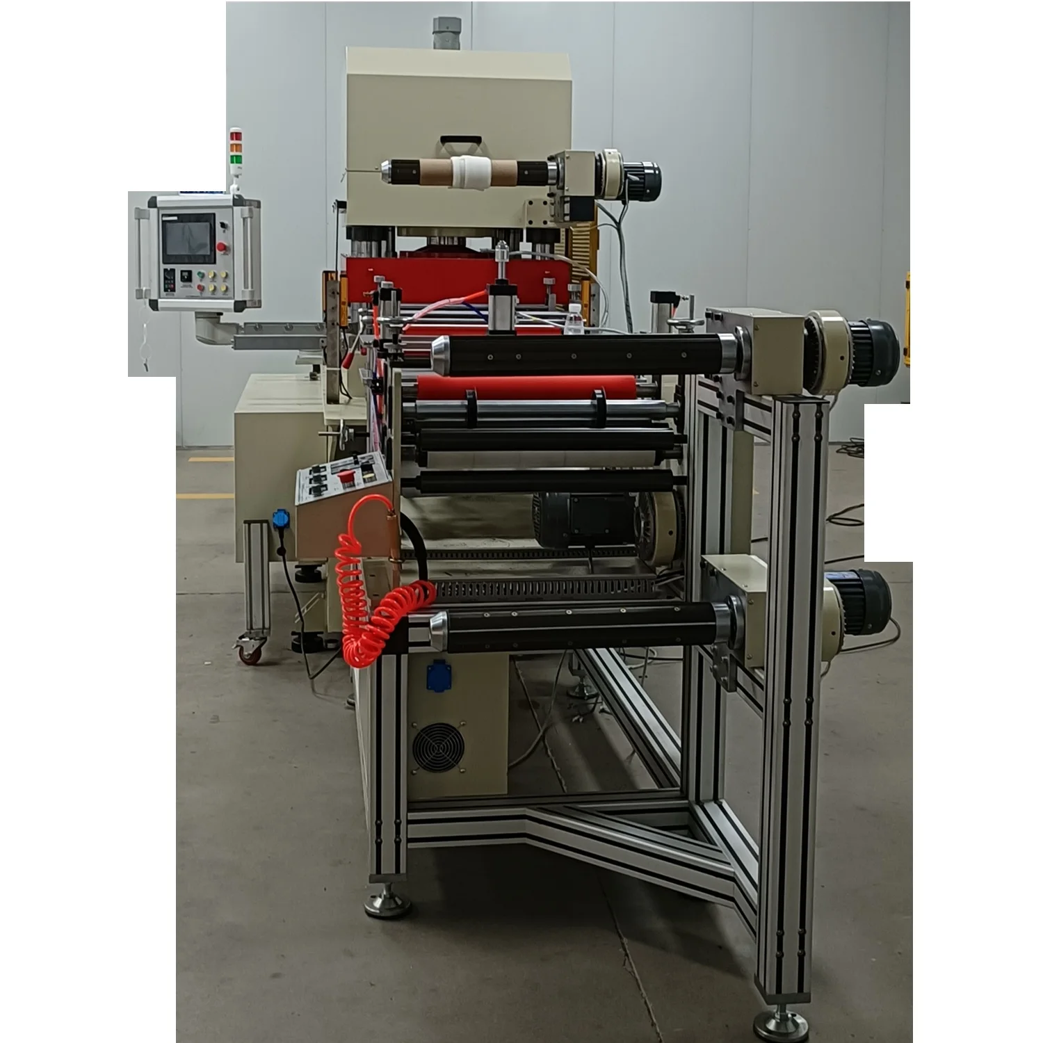 Hydraulic Punching Type Kiss Cut Washers Label Flat Bed Large Cutting