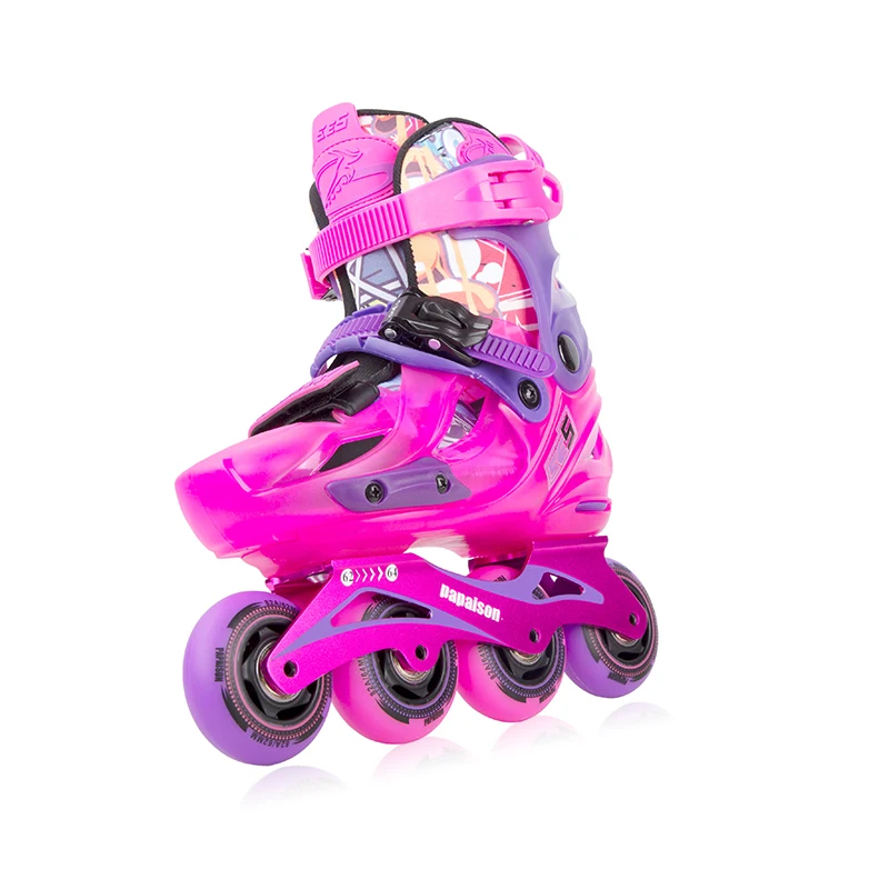 Kids Detachable Lining Cnc Adjustable 4 85a Pu Wheels Hard Shell Inline