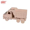 Non-Toxic and Eco- Friendly Wooden Truck Model Kit toy car assembly DIY kit