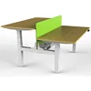 electric back to back lifting bench desk bench