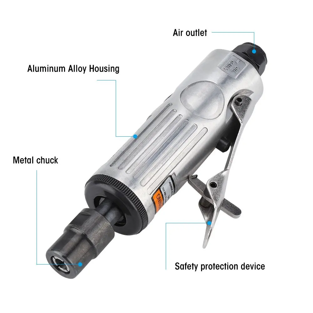 Air Die Grinder 16pcs Air Die Grinder Pneumatic Grinding Tool Air