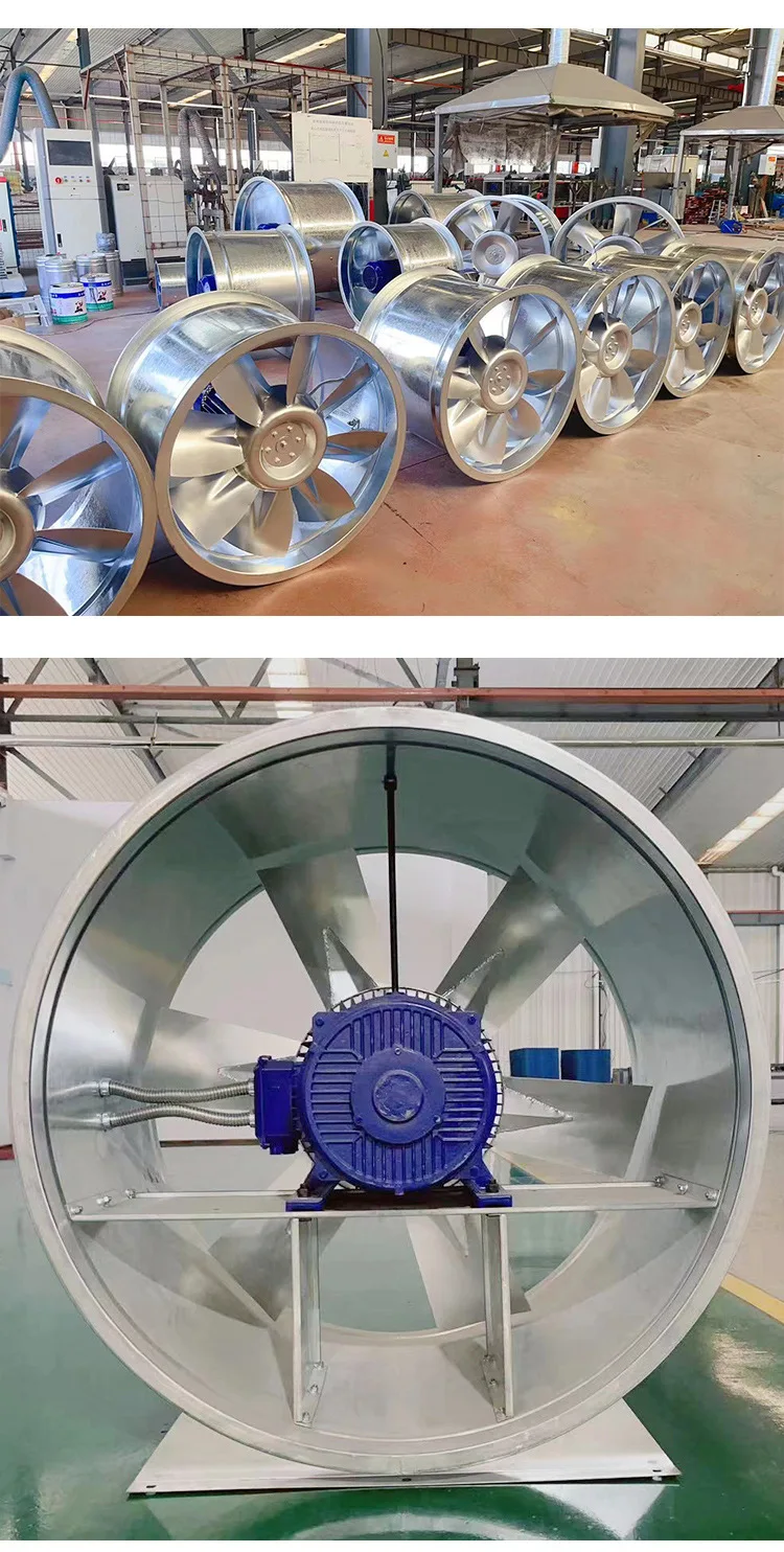 Smoke Exhaust Axial Fan, HTF, 380 220, Electric - detail 24