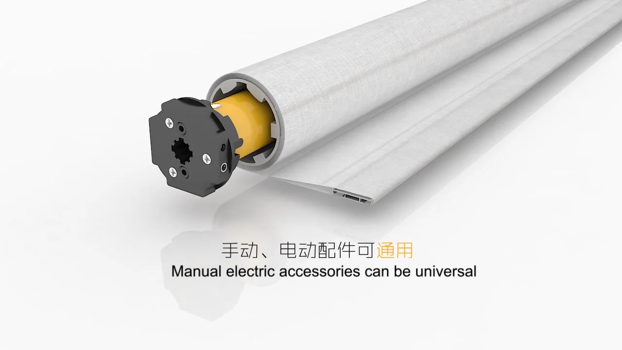 Motorized Curtain System Curtain Motor Track Wifi Roller Shutter For
