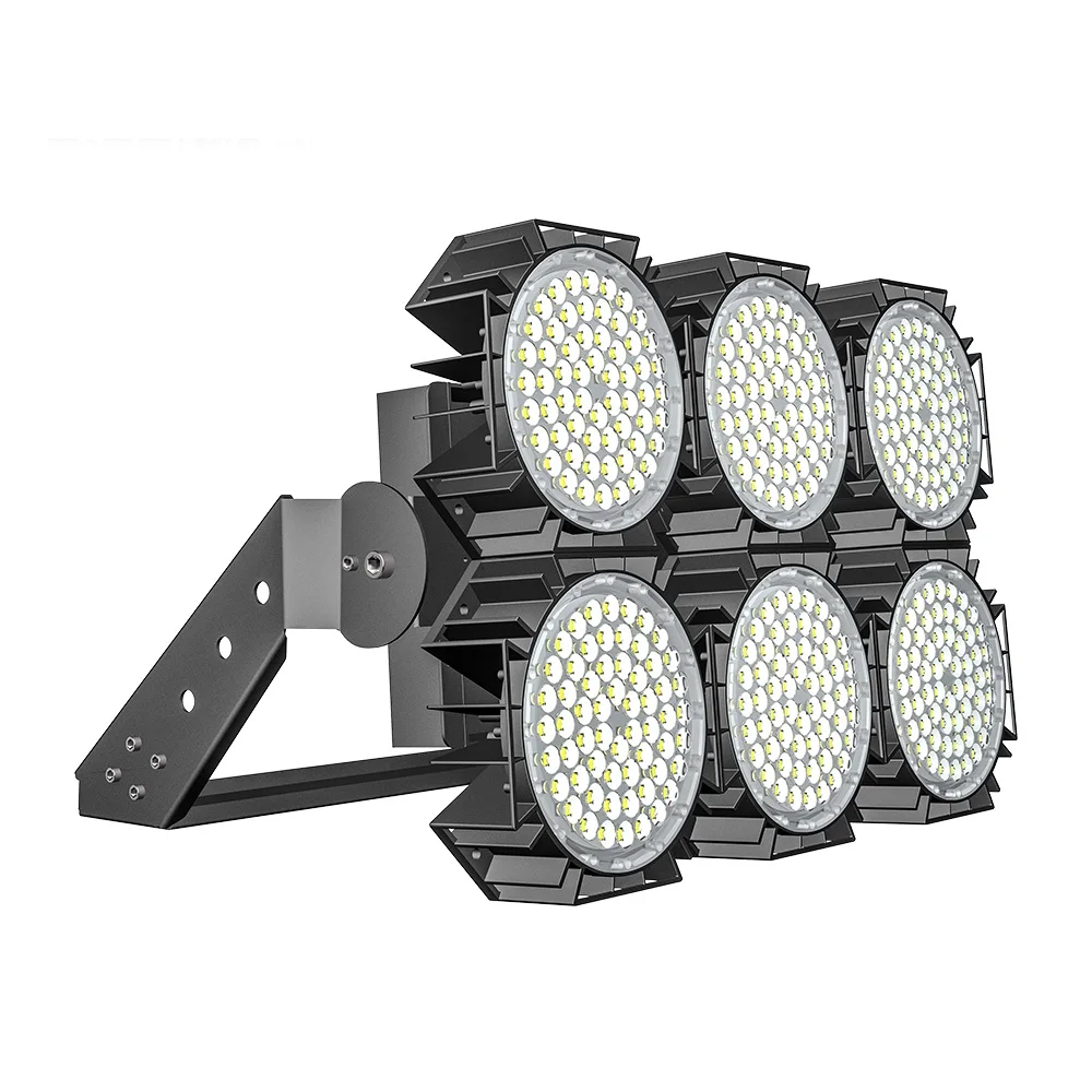 Hishine led area light 100000 lumen stadium led flood lamp 720w