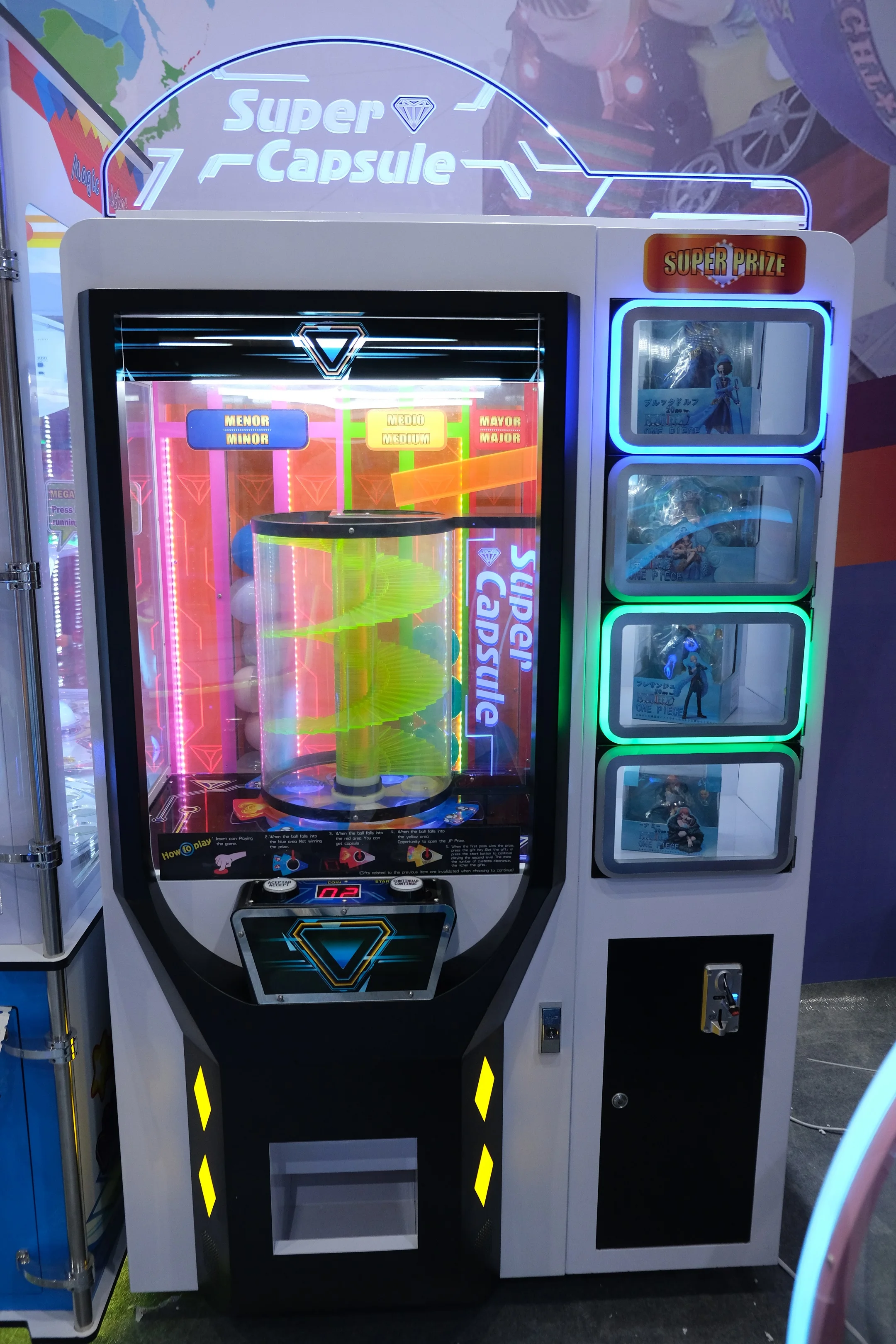 投币式室内彩票娱乐超级胶囊票赎回游戏机出售