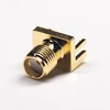 Free Sample RF SMA Female Connector PCB Edge Mounting