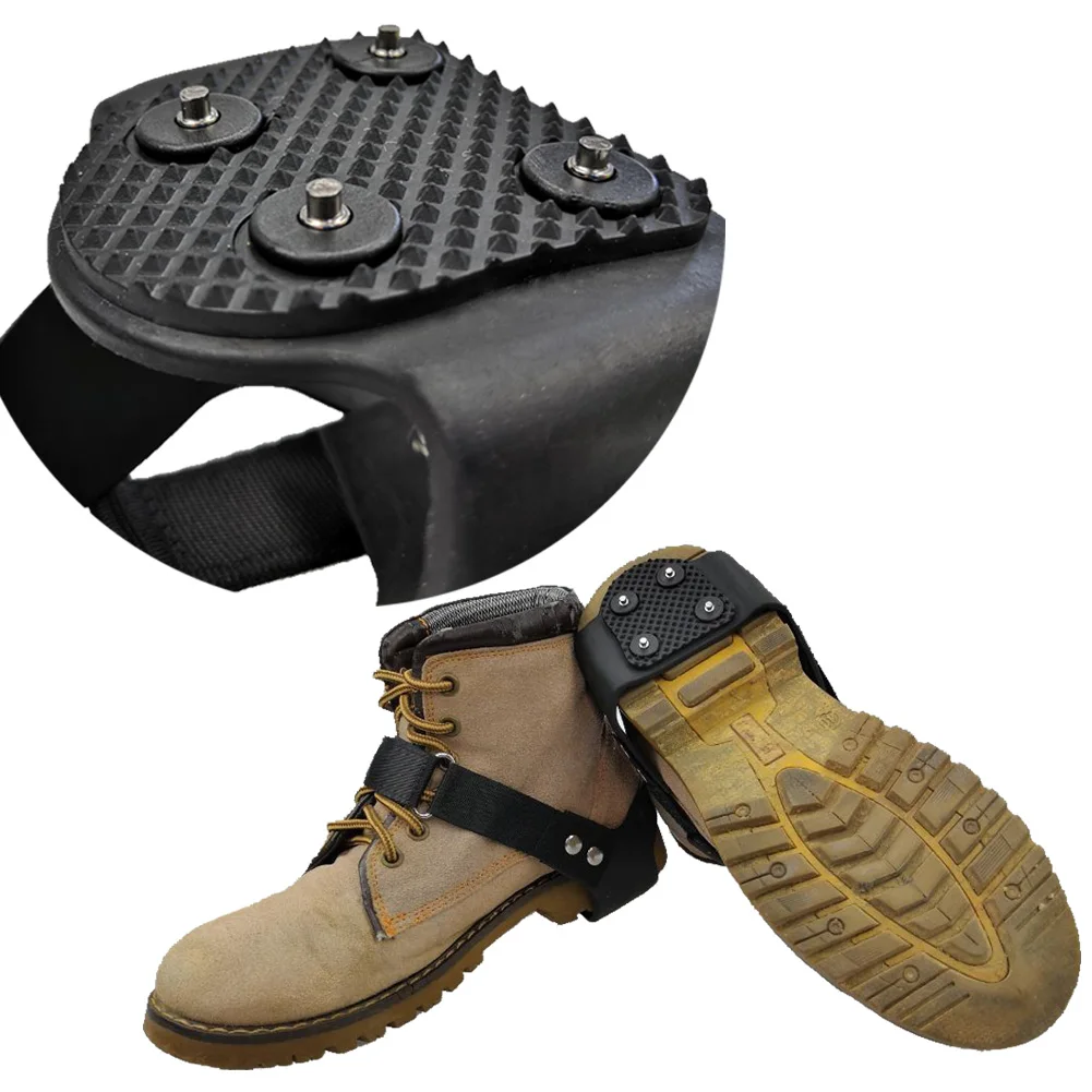 10stud Over Shoe/boot Traction Cleat Rubber Spikes Slipon Stretch