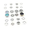 Chinese factory supplies high quality metal cap prong snap button all kinds of buttons for baby clothing
