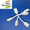 1/2/3/5Meter Extension Cable Connect Female Plug to SMD 5050 RGB LED Strip light with Free 6pcs 6pin Connector