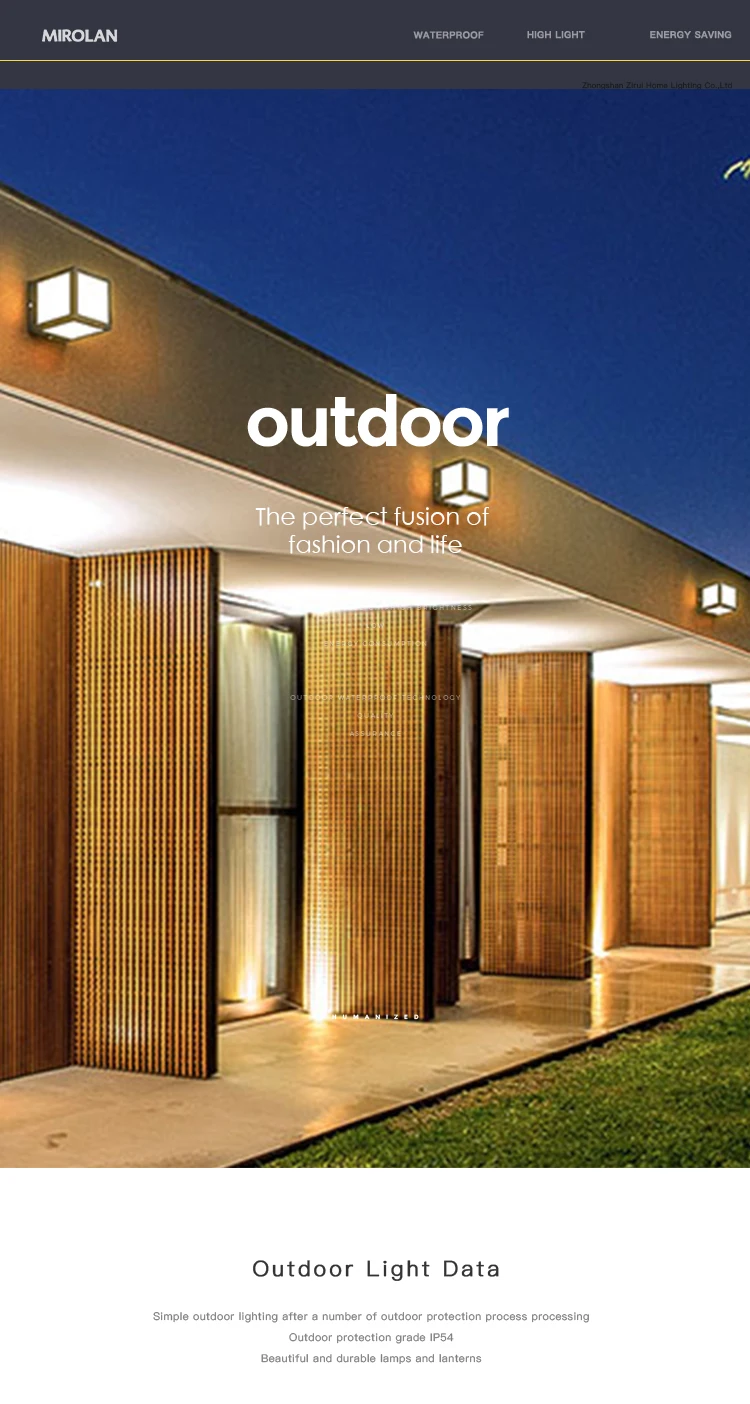 2020 amazon bestsell IP54 3/5W led outdoor wall light Solar waterproof courtyard wall lamp Cube landscape lights