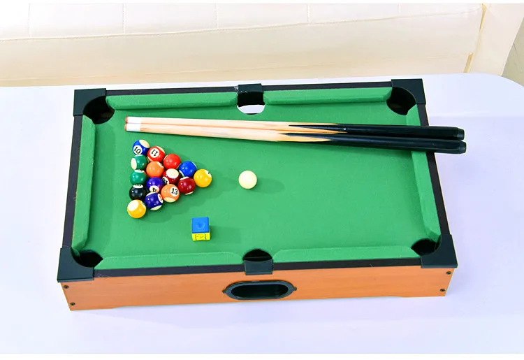 Indoor Desktop Sport Game 35/50cm Children Mini Mdf Billiard Table Pool