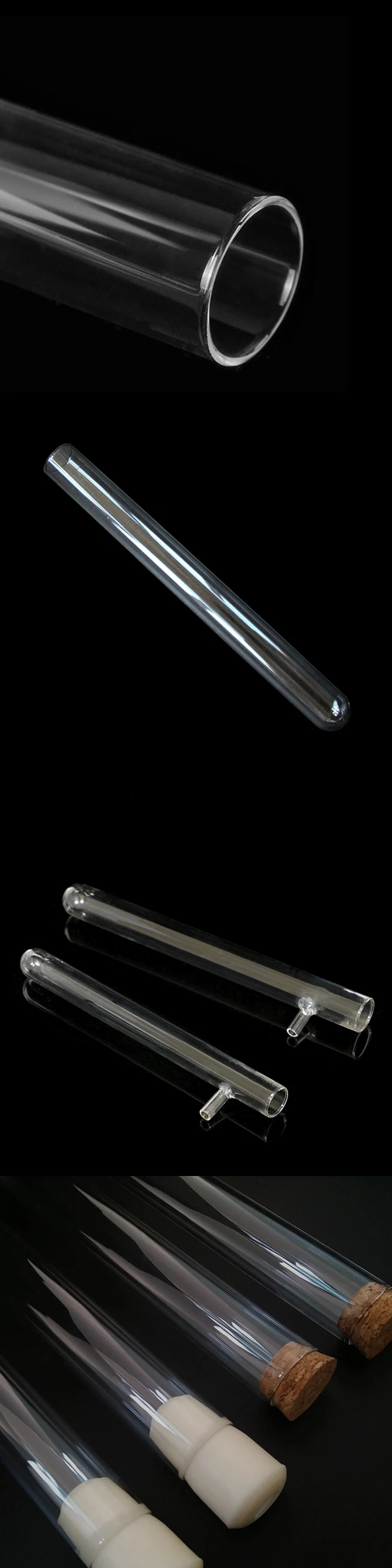 Glass testing tubes of glass manufacturer