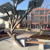 Smart Park Artifical tree light led outdoor solar tree lights led decorative trees