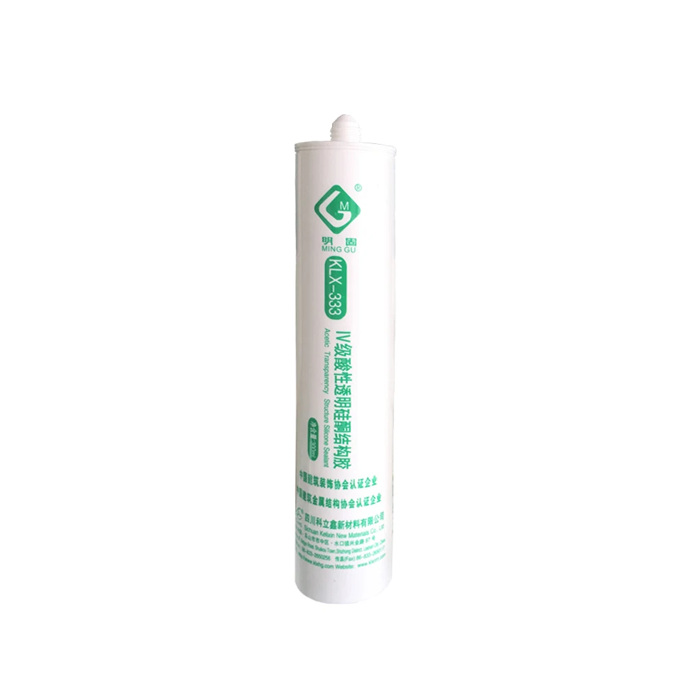 Weatherproof Acid Silicone Sealant Liquid Clear Structural Sealant ...