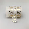 China Label Maker, Custom Adhesive Clear Logo Waterproof Private Label Sticker Printing