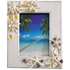 PS Wedding Funny Picture Wall Unique Family White Resin DIY Shells Customized Travel Collage Seashell Photo Frame Gift