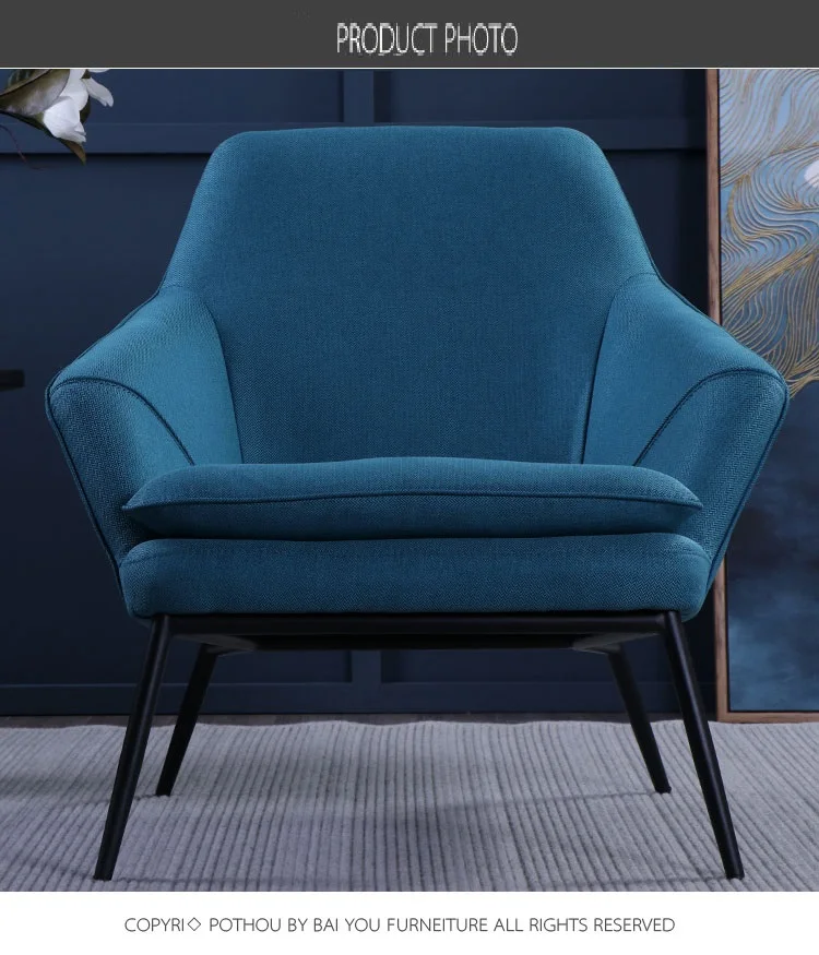 Modern Lounge Armchairs Occasional Chairs With Arm For Hotel Lobby