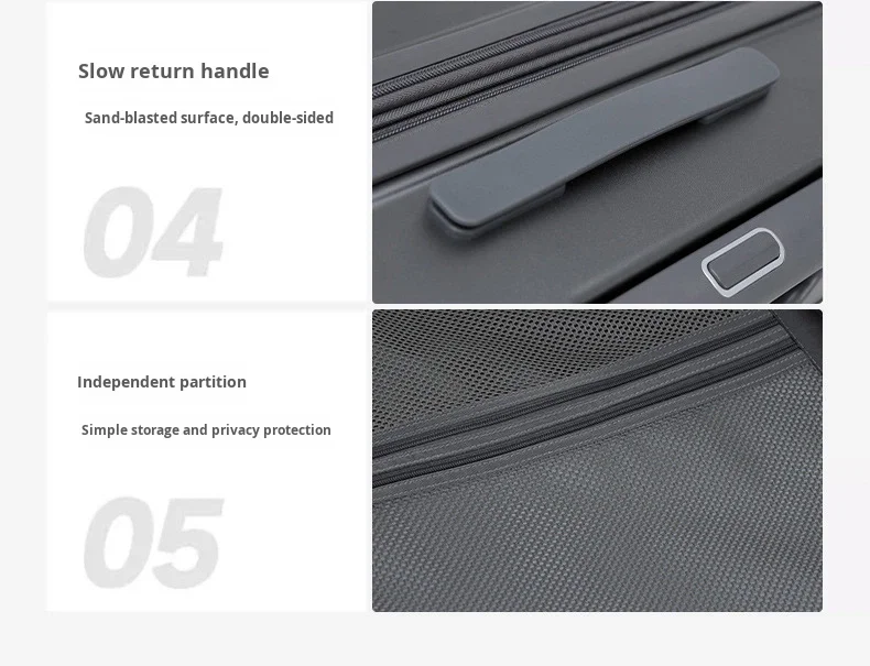 product 28 inch lightweight travel luggage new stylish durable expandable design large capacity minimalist classic trolley case-10