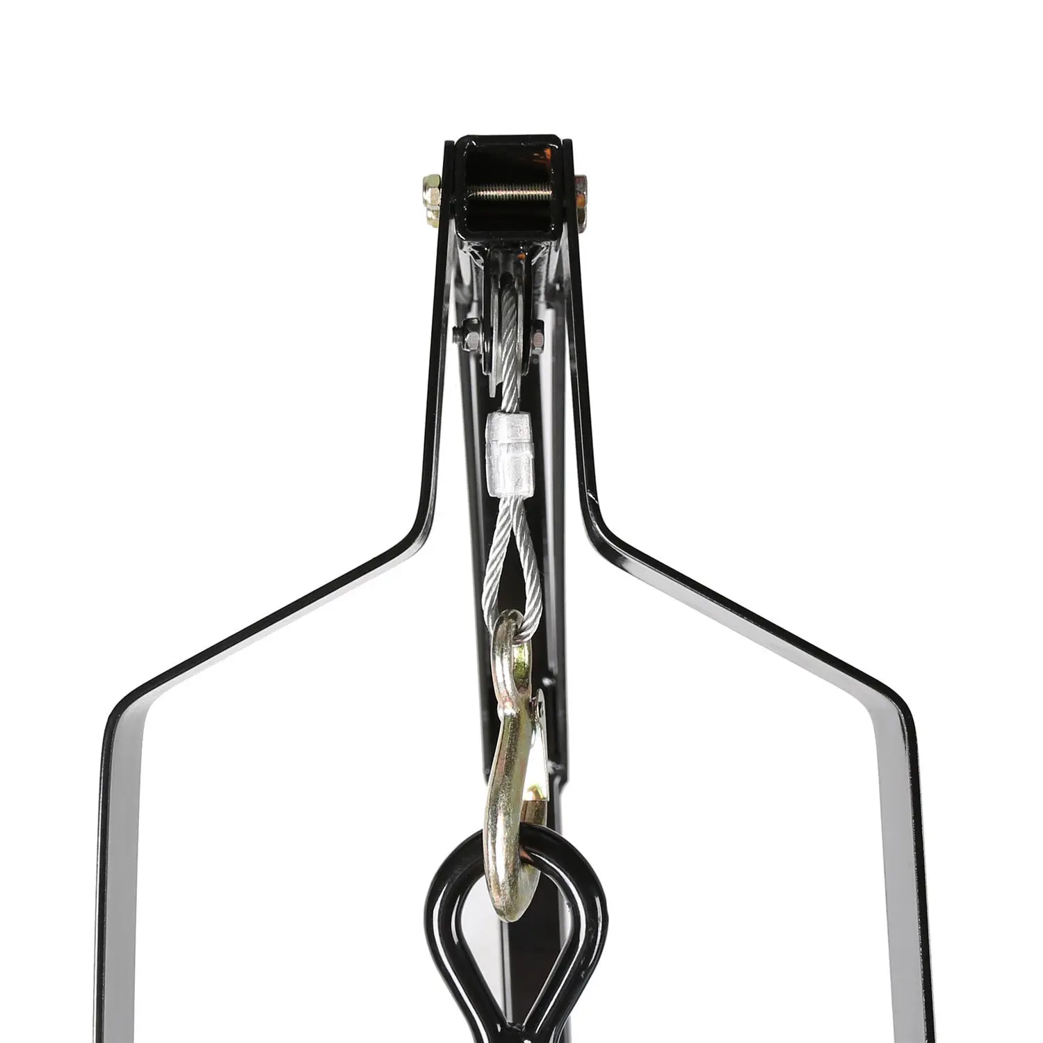 500lb Big Game Hunting Deer Hoist W/ Winch Lift Swivel Gambrel Hitch