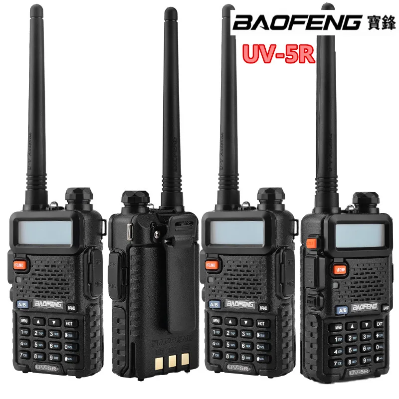 Baofeng Walkie Talkie Uv5r Uv 5r 5w Dual Band Portable Radiouv5r Radio Buy Walkie Talkieuv5r