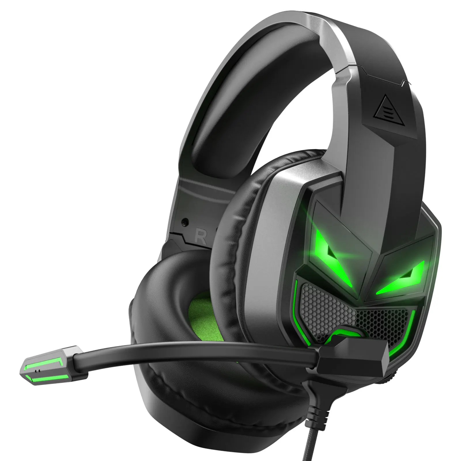 Eksa E7000 Ip Design Usb Led Light Wired Gaming Headsets With Super Crystal Sound And Led Light