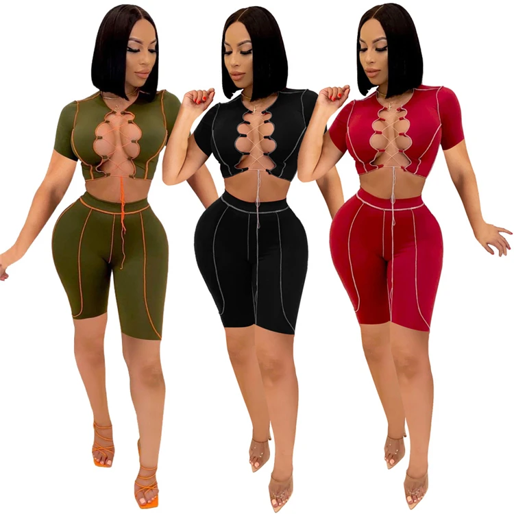 

Fall 2021 Fashion Trendy Sets Womens Clothing Crop Top Two Piece Set Clothes Long Sleeve 2 Piece Pants Set