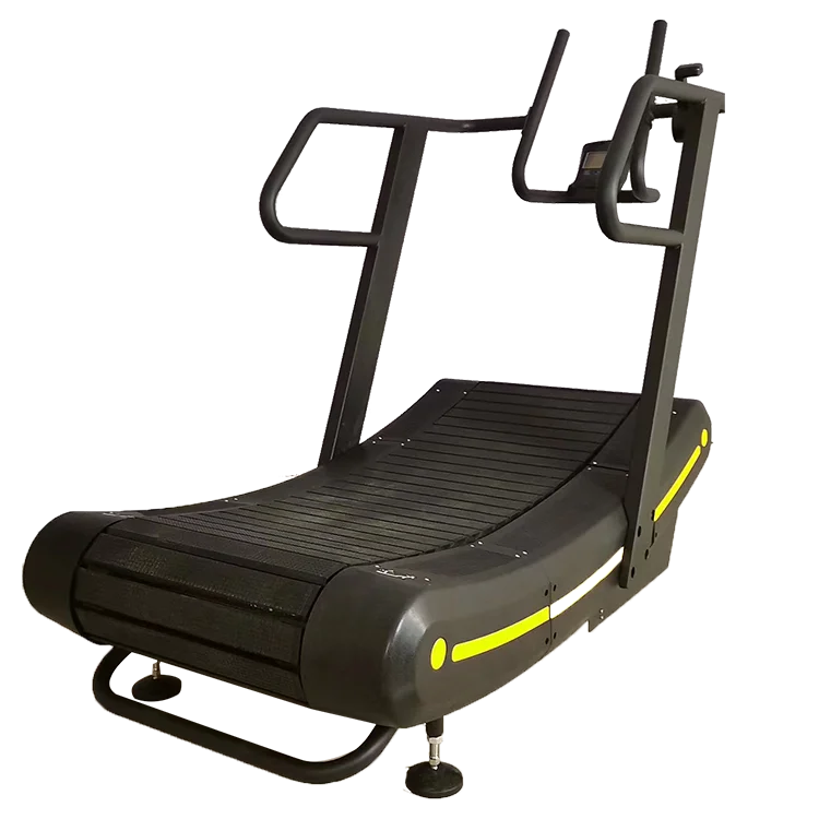 Commercial Curved Manual Unpowered Treadmill Running Machine Air Runner