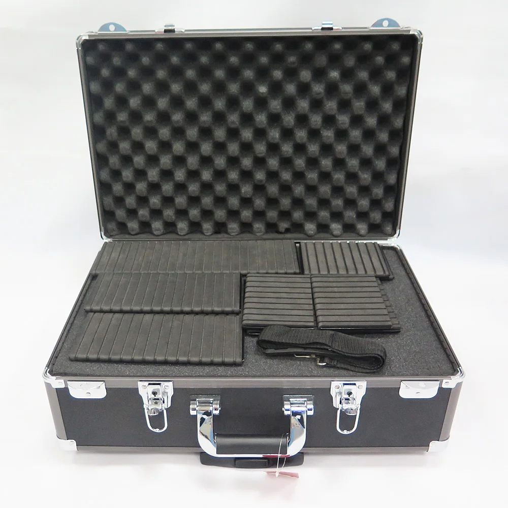 Large Rolling Hard Case With Extra Padding Foam For Cameras Camcorders