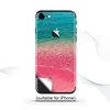 durable Ultra Thin Candy Color Decal Sticker Wrap Skin Cover For iphone 6 7 8 Plus X decal Film for mobile phone Protector