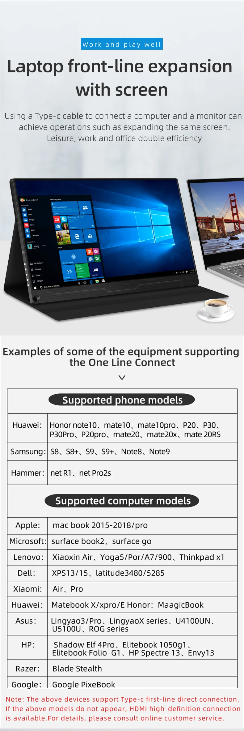 4K Monitor Gaming 13.3 inch IPS Portable PC Display with DP Port by Intehill
