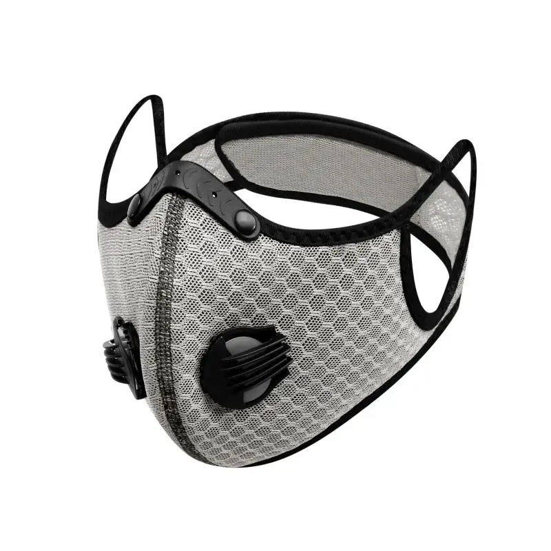 Dust maskes with Filter 2 Valves,Replaceable Activated Carbon Filters Maskes Sports Face Maskes for Running, Cycling, Motorbikes - KingCare | KingCare.net
