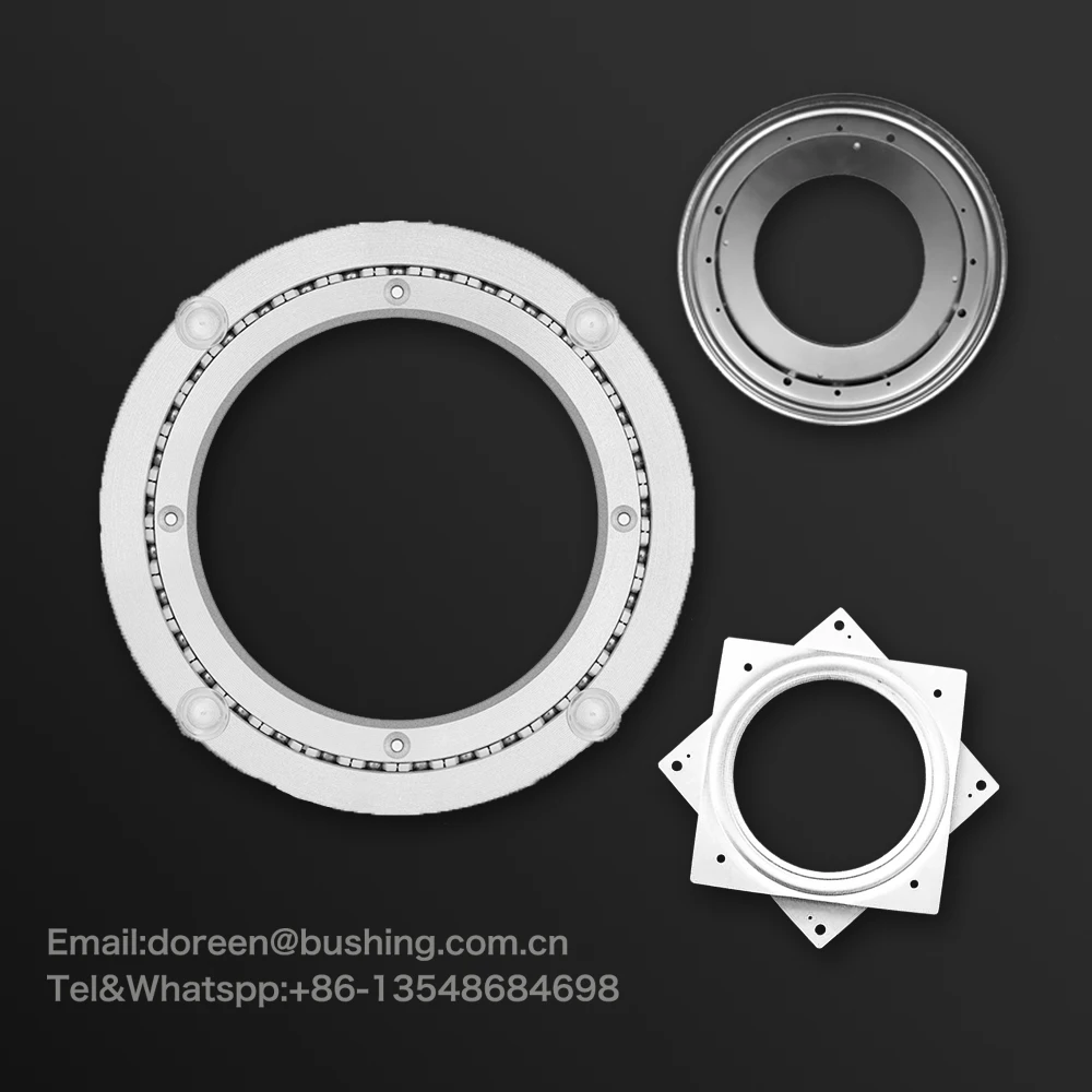 Different Size Table Train Lazy Susan Ball Bearing Round Restaurant