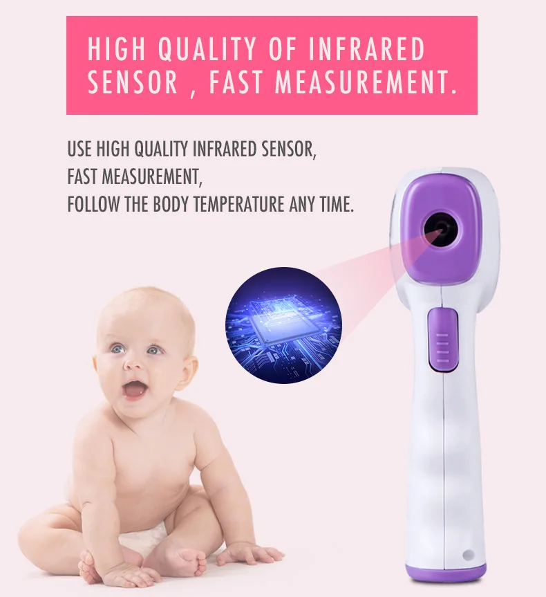 Cheap price Baby Forehead Digital Infrared Thermometer for Human Body Temperature