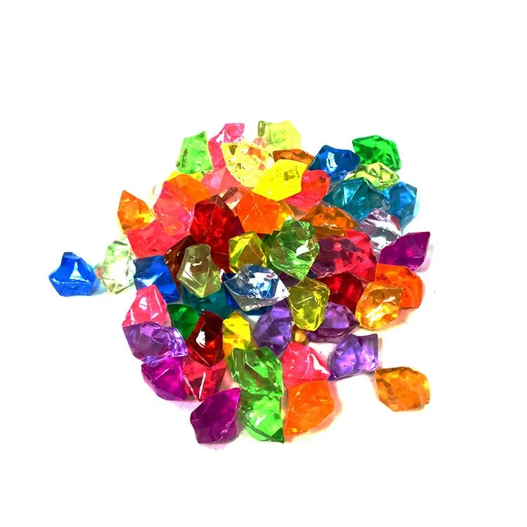 Wholesale Custom board game plastic pieces plastic gems colorful acrylic  gems game pieces Manufacturer and manufacturers