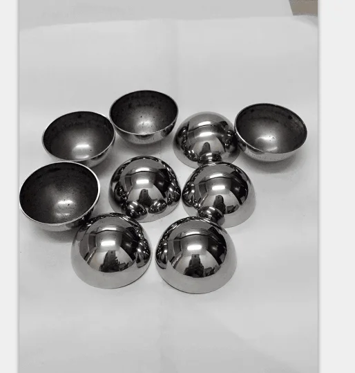 120mm polishing stainless steel hemisphere/semi-sphere/ball
