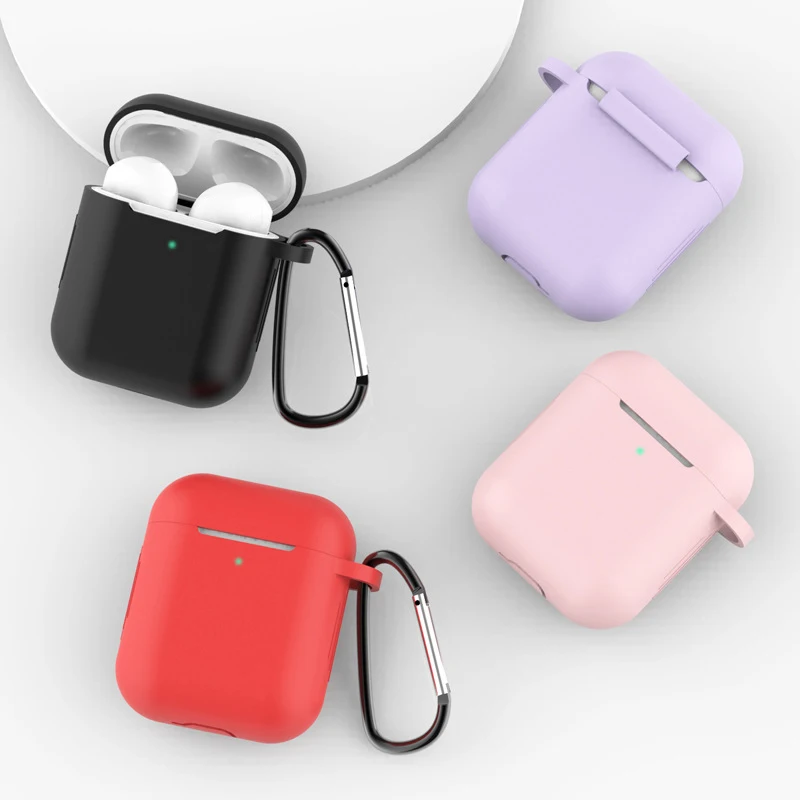 Ultra Thin TPU BT Wireless Earphone Protective Case For Airpods 2 Multi Candy Color Headphone Bag For Airpods 2 Accessory.jpg