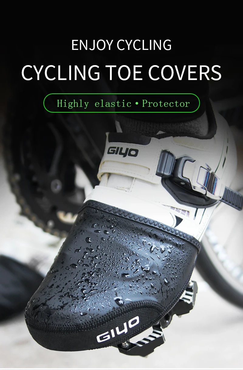 Cycling Running Rain Proof Bicycle Toe Covers Half Palm Cycling Overshoes Mtb Road Bike Shoe