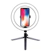 2019 hot selling makeup ring light led with stand light tripod