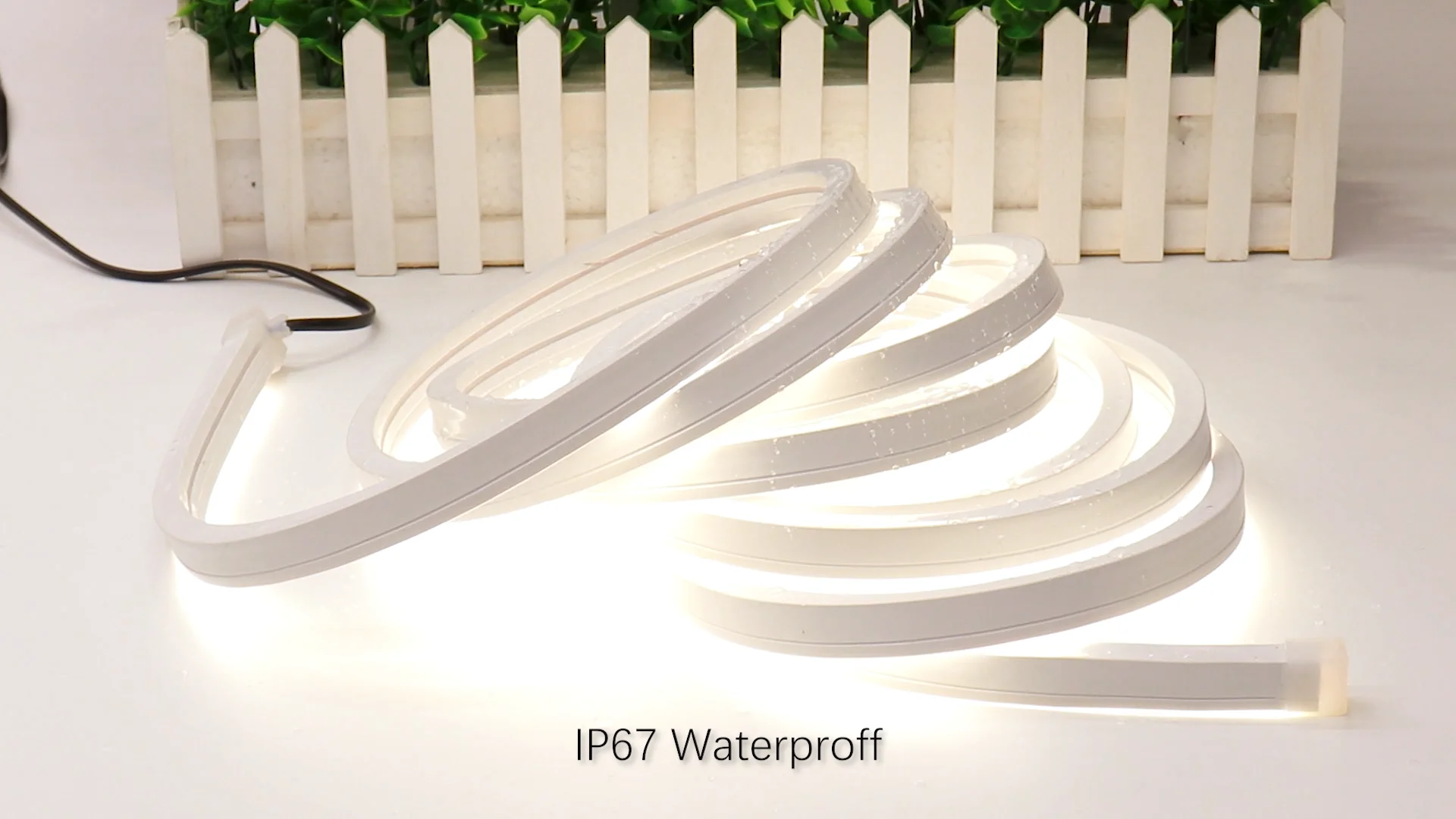 Diy Neon Light Rubber Waterproof Silicone Neon Light Tube For Led Strip