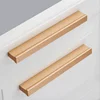 Square Gold Kitchen Cabinet Door Handle Drawer Pulls Furniture Hardware