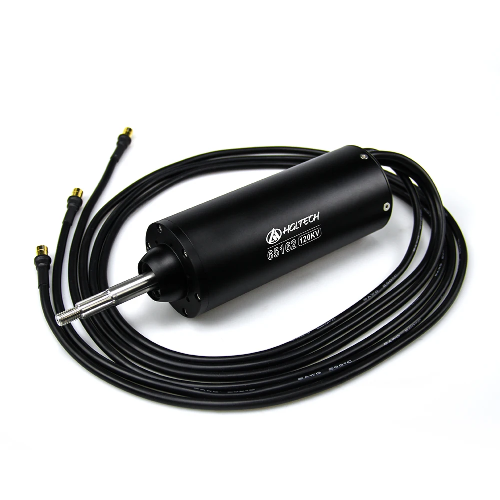 65162 High Efficiency 48v 6000w Brushless Waterproof Motor With Blade For Underwater Thruster